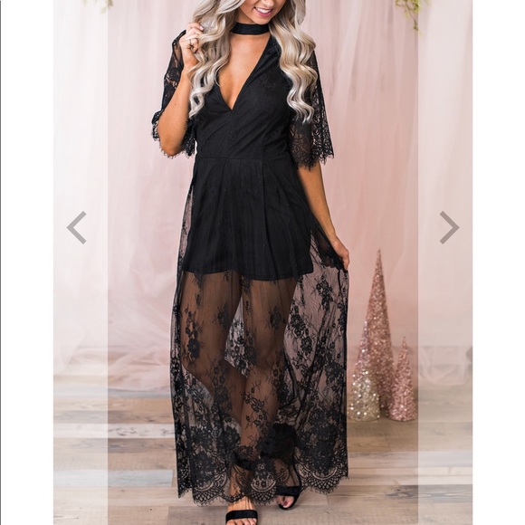nanamacs Dresses & Skirts - Black lace raxi